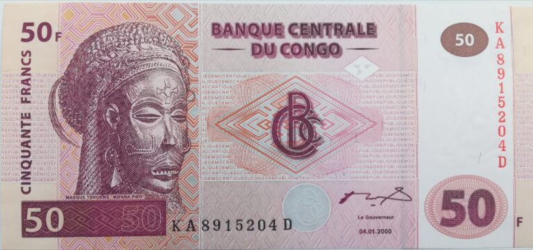 Congolese Franc to Record low.