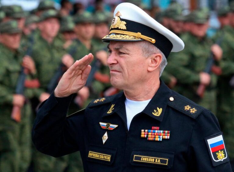 “Russian Black Sea Fleet Commander Viktor Sokolov Surfaces Alive in Moscow Conference Webcam Footage.”