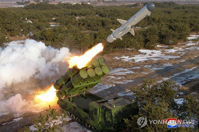 North Korean Supreme Leader Kim Jong Un Supervises Successful Test of Advanced Anti-Ship Missile