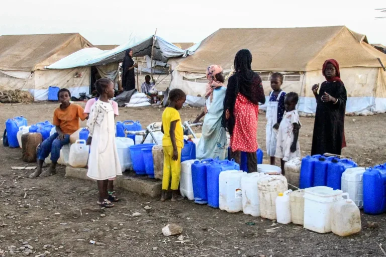 More than 10 million children in line of fire as war rages in Sudan.