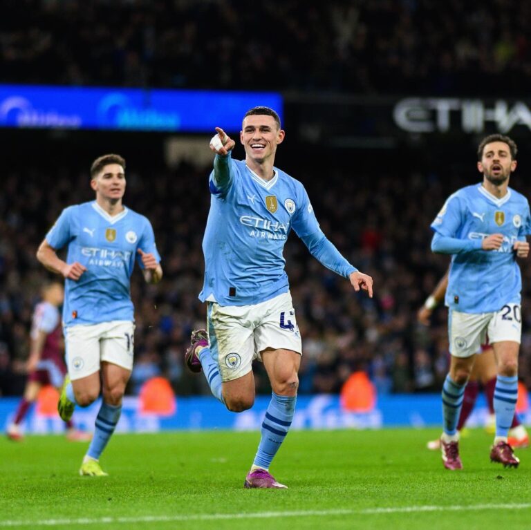 Phil Foden’s Hat-trick Propels Manchester City to Resounding Victory Over Aston Villa