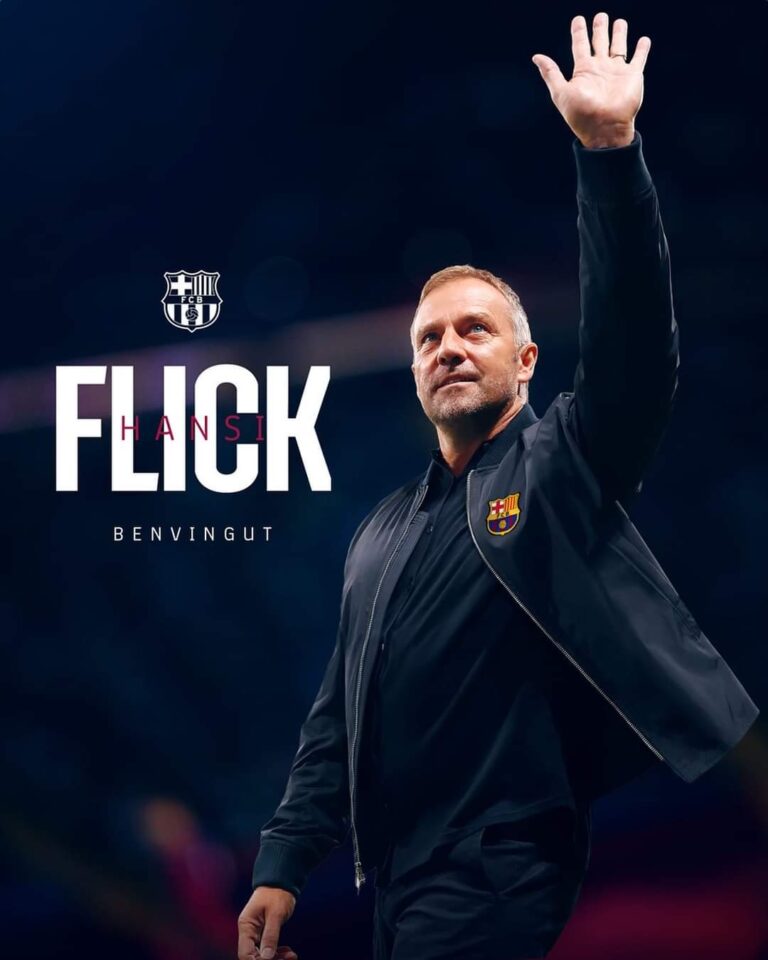 Barcelona Appoints Hansi Flick as New Head Coach After Sacking Xavi