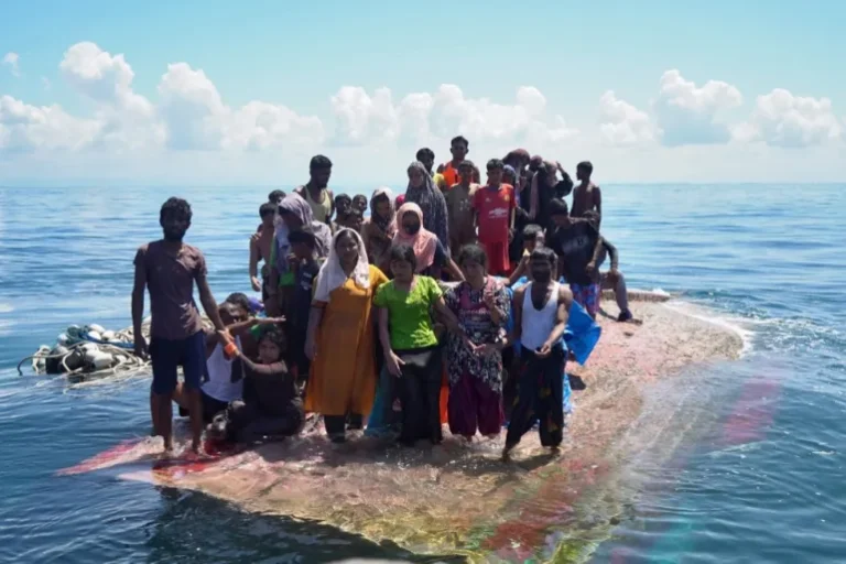 Sri Lanka Navy rescues over 100 Rohingya adrift in the Indian Ocean