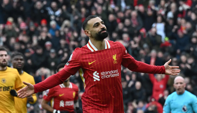 Liverpool Hang On for Nerve-Wracking 2-1 Victory Over Wolves to Extend Premier League Lead